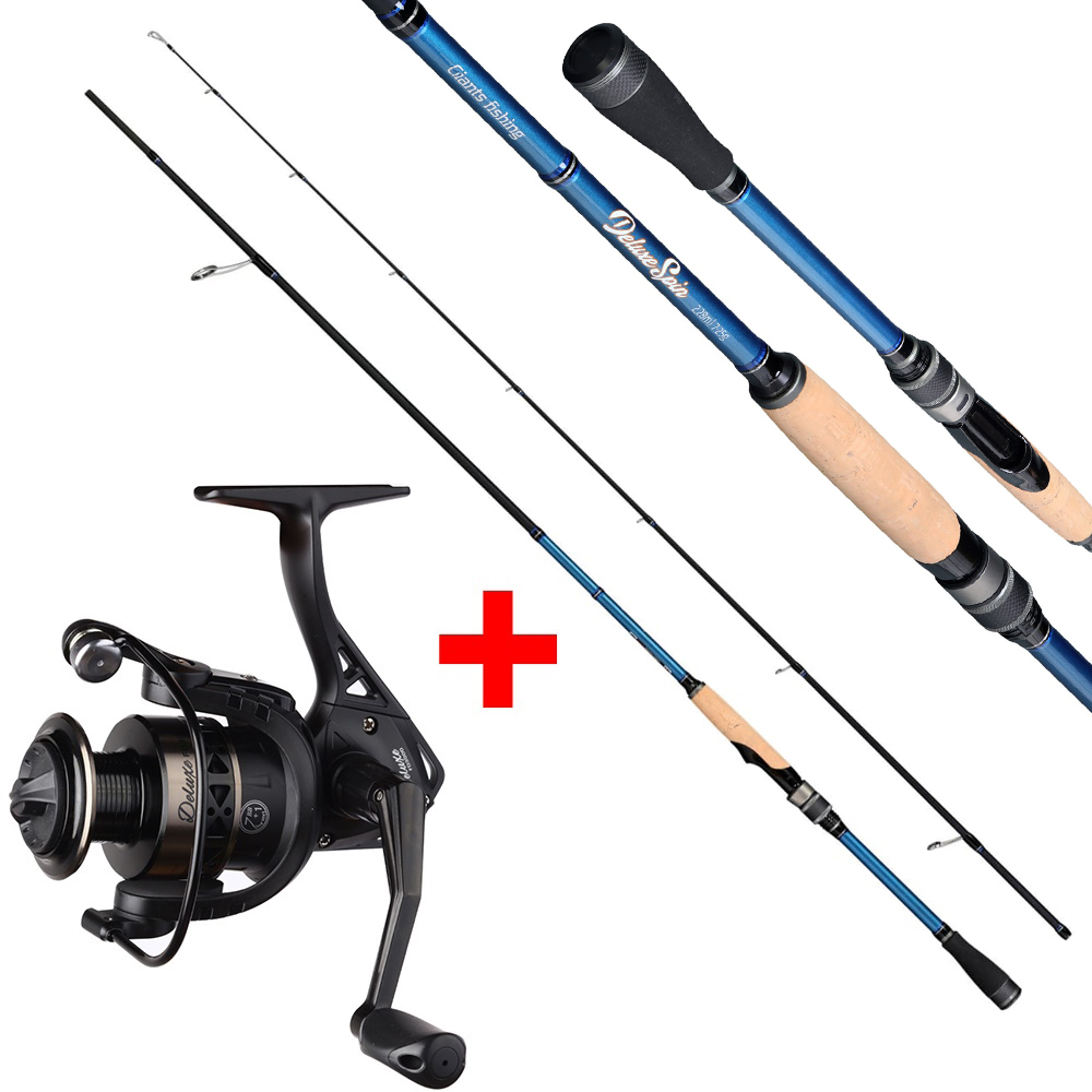 Giants fishing Prut Deluxe Spin 2,55m 7-25g + Naviják Deluxe Reel FD 3000